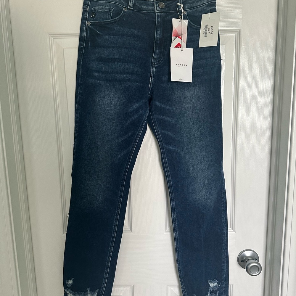 KanCan Dark Wash Ankle Jeans